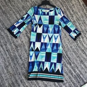 Eliza J Shift Dress. Size 6. Approx. 38” Long.